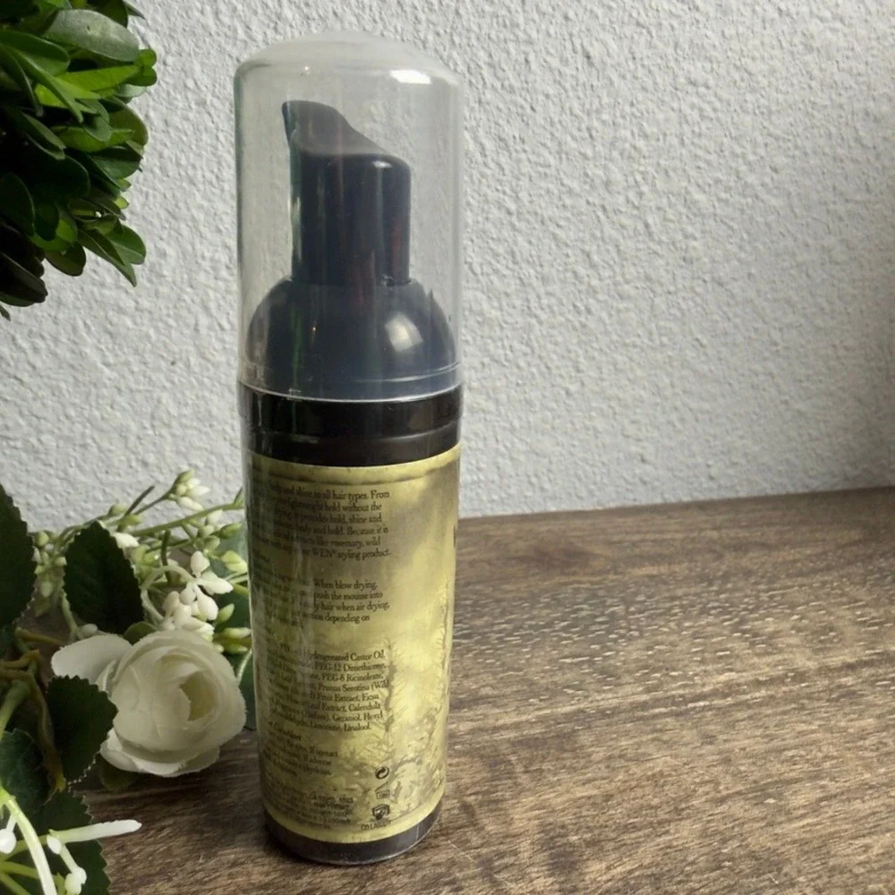 WEN Sweet Almond Mint Nourishing Mousse Travel Size 1.7oz Sealed Chaz Dean